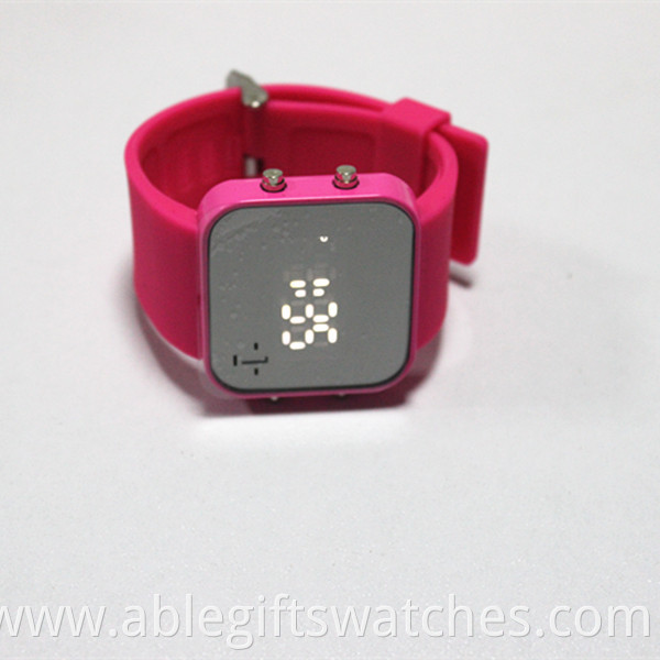 silicone LED watches